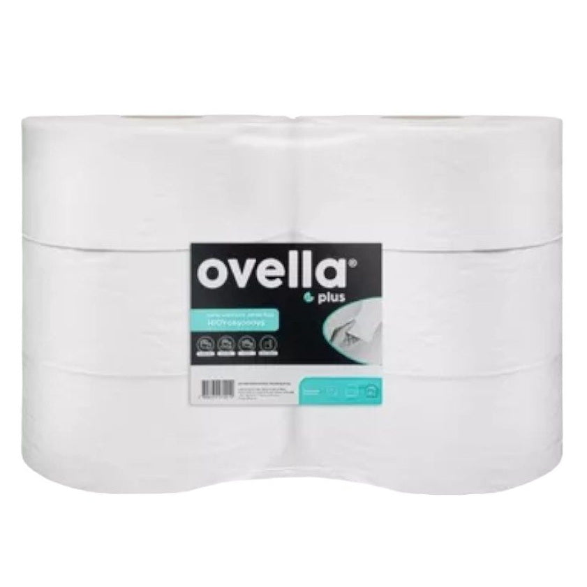 Papel Higiénico Ovella Plus 6x300 HS