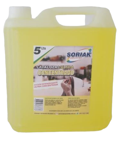 Lavalozas Ultra Concentrado Soriak 5L