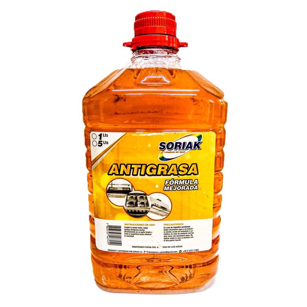 Antigrasa Soriak 5L